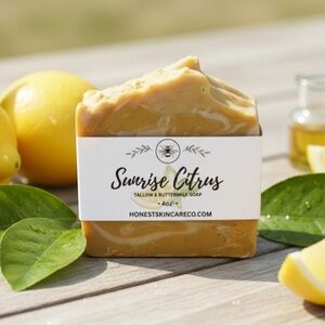Sunrise Citrus Tallow & Buttermilk Soap-4oz